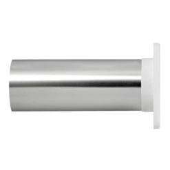 4 In. Plastic Wall Exhaust Dryer Vent With Single Flap And 11 In. Pipe, White -Fire Place Store lambro gas fittings connectors 1422wtp 1f 1000