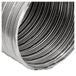 8 ft. T-Lock UL Class-0 HVAC Semi-Rigid Air Duct (6 In.) -Fire Place Store lambro grow room ventilation 306ful c3 1000