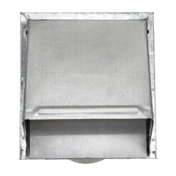 6 In. 26-Gauge Galvanized Steel Wall Exhaust Hood Bath Vent With Damper, Wire Mesh Screen, And 11 In. Pipe -Fire Place Store lambro wall vents 3460gms 11 76 1000