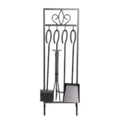 5-Piece Iron Fireplace Tool Set -Fire Place Store lavish home fireplace tools 80 fpts 13 76 1000