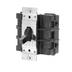 60 Amp 600 Volt Industrial Grade Double Pole Single Phase AC Manual Motor Controller Toggle Switch - Black MS602-BW -Fire Place Store leviton motor controls ms602 bw c3 1000