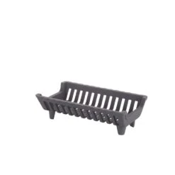 15 In. Cast Iron Heavy-Duty Fireplace Grate With 1.5 In. Clearance