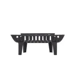 17 In. Cast Iron Heavy-Duty Fireplace Grate With 4 In. Clearance 7 17 In. Cast Iron Heavy-Duty Fireplace Grate With 4 In. Clearance -Fire Place Store liberty foundry fireplace grates g17 4 bx 4f 1000