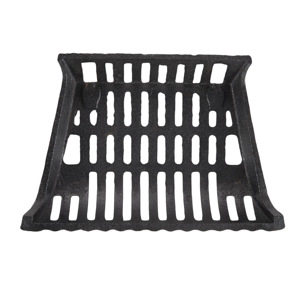 17 In. Cast Iron Heavy-Duty Fireplace Grate With 4 In. Clearance 2 17 In. Cast Iron Heavy-Duty Fireplace Grate With 4 In. Clearance - Image 2
