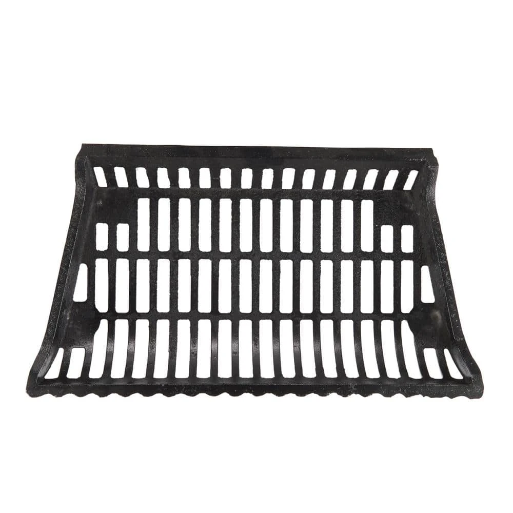 22 In. Cast Iron Heavy-Duty Fireplace Grate With 2 In. Clearance 2 22 In. Cast Iron Heavy-Duty Fireplace Grate With 2 In. Clearance - Image 2