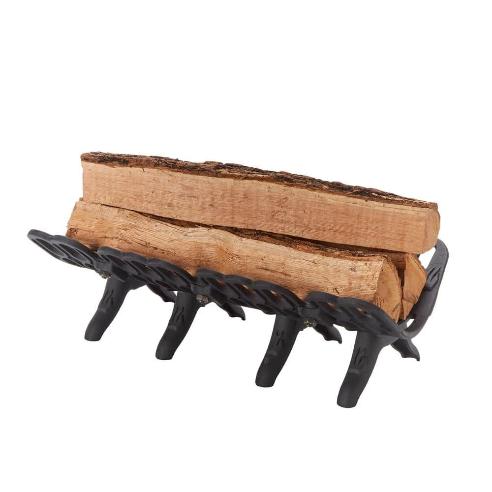 26 In. Cast Iron Fireplace Grate With 2.5 In. Legs 4 26 In. Cast Iron Fireplace Grate With 2.5 In. Legs - Image 4