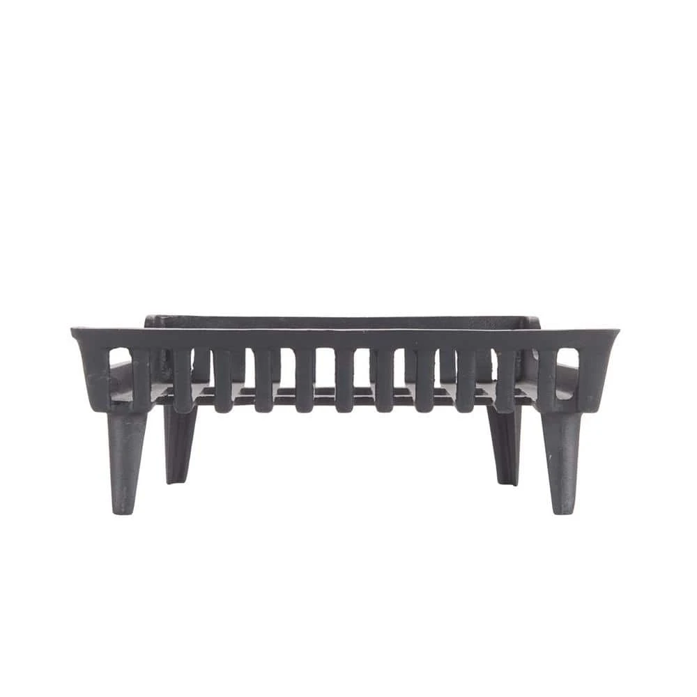 20 In. Cast Iron Heavy-Duty Fireplace Grate With 4 In. Clearance 4 20 In. Cast Iron Heavy-Duty Fireplace Grate With 4 In. Clearance - Image 4