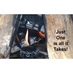 Firestarter Nuggets (100-Count) -Fire Place Store lightning nugget firewood n100seb 4f 1000