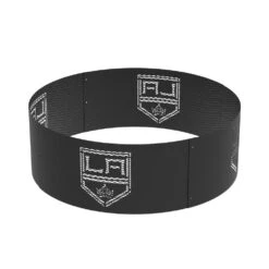 Decorative NHL 36 In. X 12 In. Round Steel Wood Fire Pit Ring - Los Angeles Kings