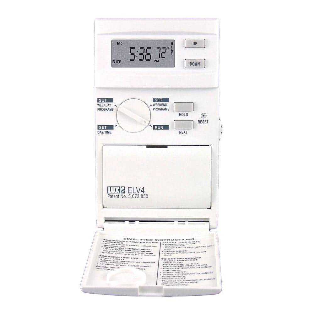 Lux 5-2 Day Programmable Heat-Only Thermostat 1 Lux 5-2 Day Programmable Heat-Only Thermostat