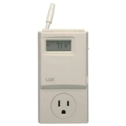 Lux 5-2-Day Outlet Programmable Thermostat -Fire Place Store lux programmable thermostats win100 a05 31 1000