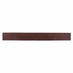 72 In. W X 5.5 In. H X 6.25 In. D Modern Farmhouse Mahogany Cap-Shelf Mantel -Fire Place Store mahogany dogberry collections mantel shelves m farm 7262 mhog none c3 1000