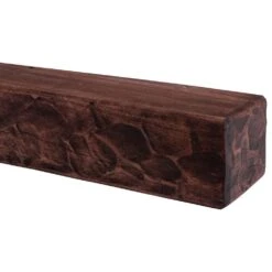 Rough Hewn 72 In. X 5.5 In. Mahogany Mantel -Fire Place Store mahogany dogberry collections mantel shelves m hewn 7205 mhog none 44 1000