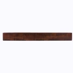 48 In. W X 5.5 In. H X 6.25 In. Rustic Mahogany Cap-Shelf Mantel 9 48 In. W X 5.5 In. H X 6.25 In. Rustic Mahogany Cap-Shelf Mantel -Fire Place Store mahogany dogberry collections mantel shelves m rust 4862 mhog none c3 1000