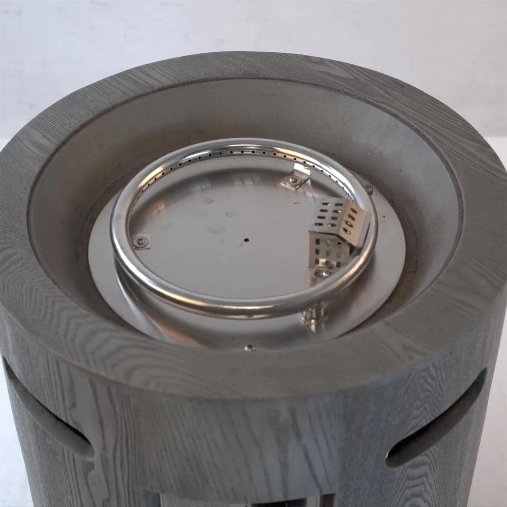 26 In. X 20 In. 32000 BTU, CSA Certification Round Outdoor Gas Fire Pit, Contain 2.5kg Lava Stone And Rainproof Cover 6 26 In. X 20 In. 32000 BTU, CSA Certification Round Outdoor Gas Fire Pit, Contain 2.5kg Lava Stone And Rainproof Cover - Image 6