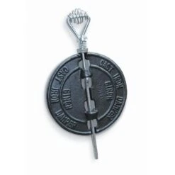 6 In. Black Stove Pipe Cast Iron Damper