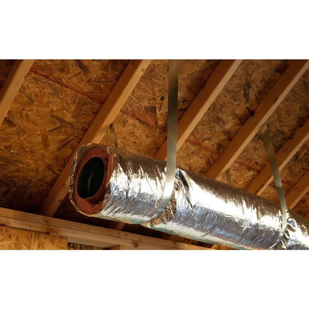8 In. Dia R-8 Ductwork Insulation Sleeve 2 8 In. Dia R-8 Ductwork Insulation Sleeve - Image 2