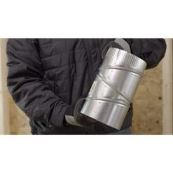 12 In. 90-Degree Round Adjustable Elbow -Fire Place Store master flow elbows 90e12 1f 1000