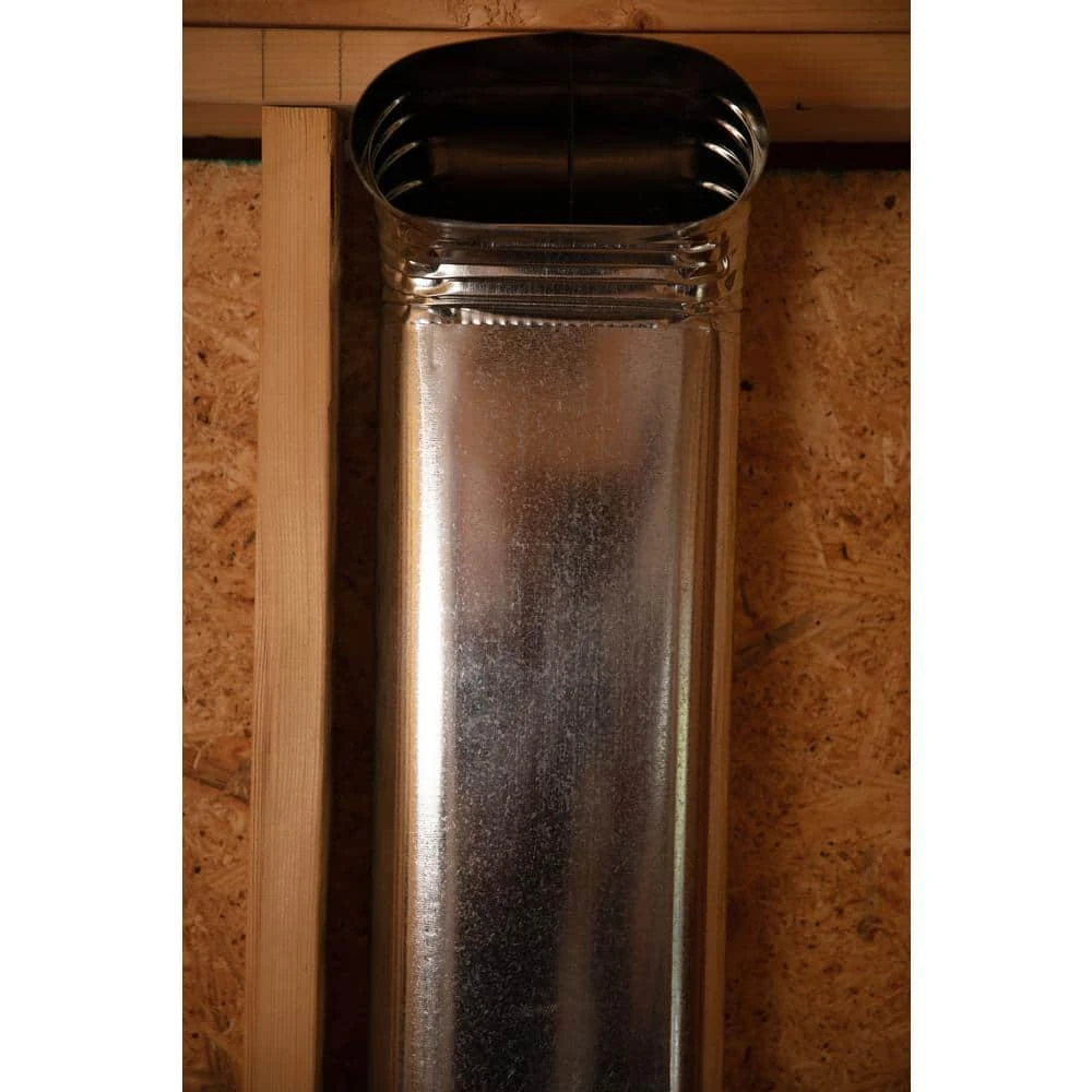 6 In. X 9 In. 90-Degree Oval Vertical Elbow 3 6 In. X 9 In. 90-Degree Oval Vertical Elbow - Image 3