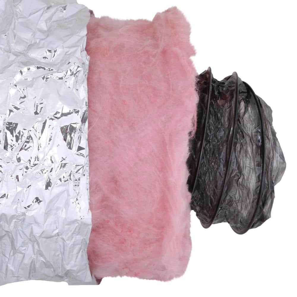 16 In. X 25 Ft. Insulated Flexible Duct R6 Silver Jacket 3 16 In. X 25 Ft. Insulated Flexible Duct R6 Silver Jacket - Image 3