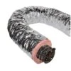 9 In. X 25 Ft. Insulated Flexible Duct R8 Silver Jacket (Pack Of 6)