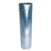 6 In. X 24 In. 26 Gauge Round Metal Duct Pipe