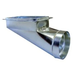 12 In. X 6 In. X 8 In. End Register Box With Flange