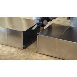 2.25 In. X 12 In. X 2 Ft. Half Section Rectangular Stack Duct 7 2.25 In. X 12 In. X 2 Ft. Half Section Rectangular Stack Duct -Fire Place Store master flow stack ducts rd2 25x12x24 fa 1000
