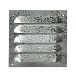 6 In. X 6 In. Galvanized 26 Gauge Louver