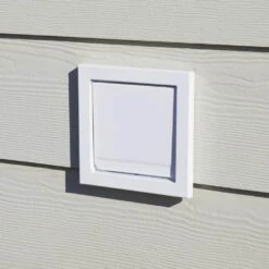 4 In. Round Wall Vent Flush Mount In White -Fire Place Store master flow wall vents hfw4 31 1000