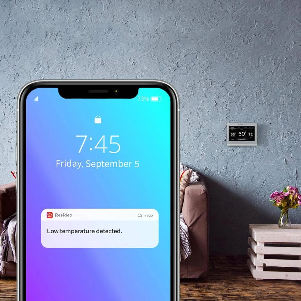 Wi-Fi Smart Color 7-Day Programmable Smart Thermostat With Color-Changing Touchscreen Display 7 Wi-Fi Smart Color 7-Day Programmable Smart Thermostat With Color-Changing Touchscreen Display - Image 7