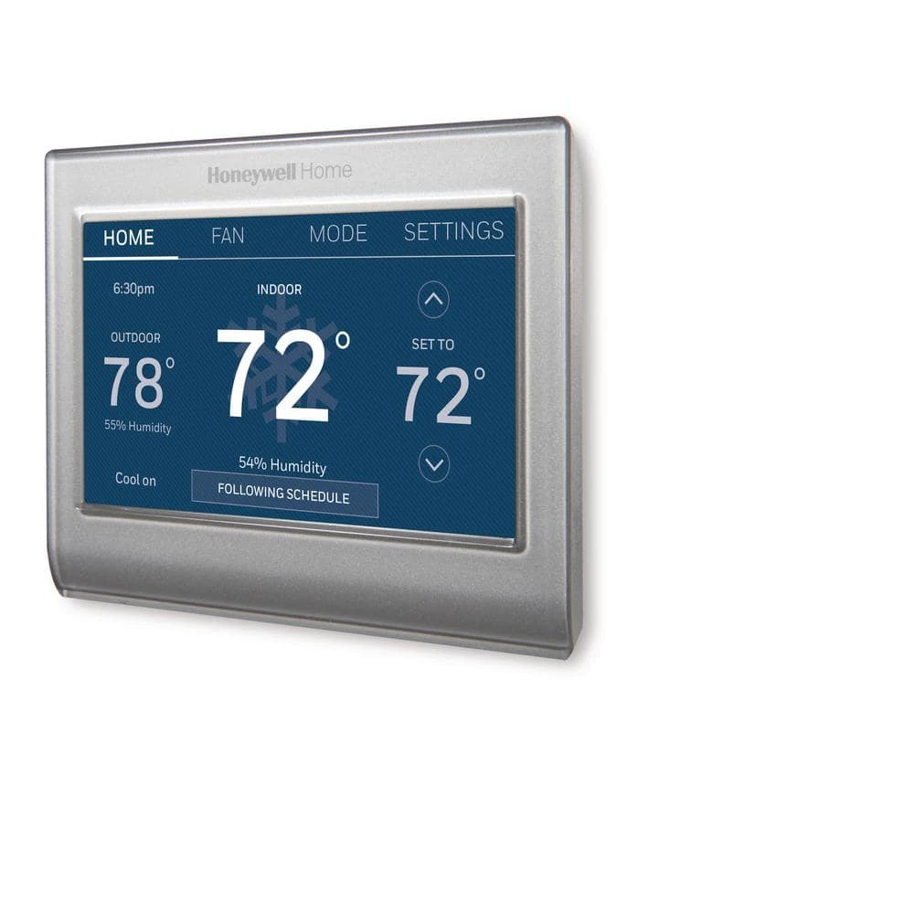 Wi-Fi Smart Color 7-Day Programmable Smart Thermostat With Color-Changing Touchscreen Display 4 Wi-Fi Smart Color 7-Day Programmable Smart Thermostat With Color-Changing Touchscreen Display - Image 4