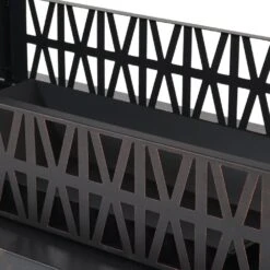 Backyard Blaze Steel Outdoor Fireplace Fire Pit With Built-in Log Storage -Fire Place Store metallic sunnydaze wood burning fire pits fsn 748 44 1000