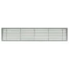 AG20 Series 4 In. X 48 In. Solid Aluminum Fixed Bar Supply/Return Air Vent Grille, Brushed Satin