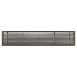 AG20 Series 6 In. X 30 In. Solid Aluminum Fixed Bar Supply/Return Air Vent Grille, Antique Bronze