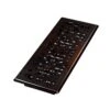 4 In. X 12 In. Steel Floor Register, Oil-Rubbed Bronze