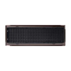 4 In. X 14 In. Oil Rubbed Bronze Steel Oriental Register 13 4 In. X 14 In. Oil Rubbed Bronze Steel Oriental Register -Fire Place Store metallics decor grates registers grilles ajh414 rb 66 1000