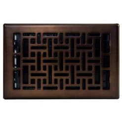 6 In. X 10 In. Oriental Bronze Floor Register 9 6 In. X 10 In. Oriental Bronze Floor Register -Fire Place Store metallics decor grates registers grilles ajh610 rb a0 1000