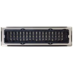 Eclipse 12 In. X 2 In. Floor Register In Brushed Nickel -Fire Place Store metallics decor grates registers grilles ech212 nkl 66 1000