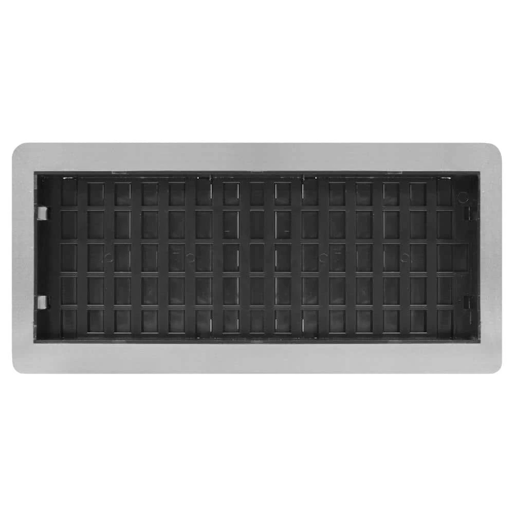 4 In. X 10 In. Oriental Low Profile Steel Plated Nickel 5 4 In. X 10 In. Oriental Low Profile Steel Plated Nickel - Image 5