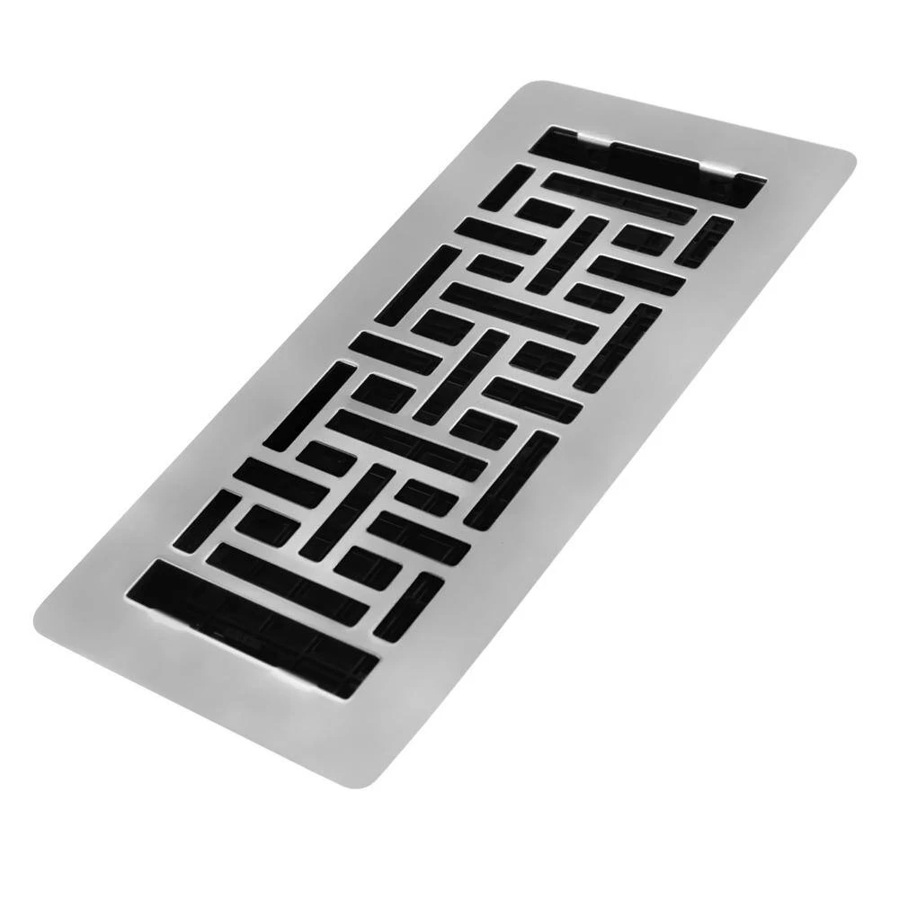 4 In. X 10 In. Oriental Low Profile Steel Plated Nickel 6 4 In. X 10 In. Oriental Low Profile Steel Plated Nickel - Image 6