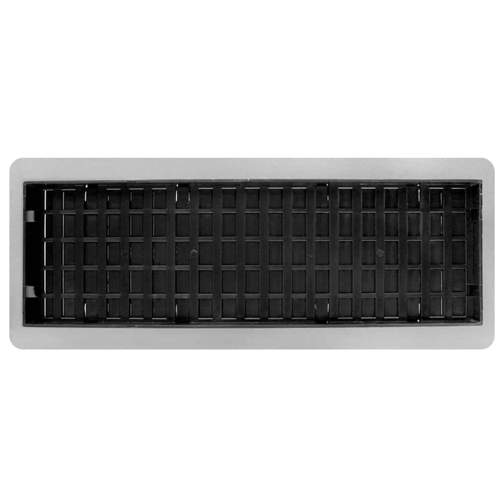 4 In. X 12 In. Oriental Low Profile Steel Plated Nickel 6 4 In. X 12 In. Oriental Low Profile Steel Plated Nickel - Image 6