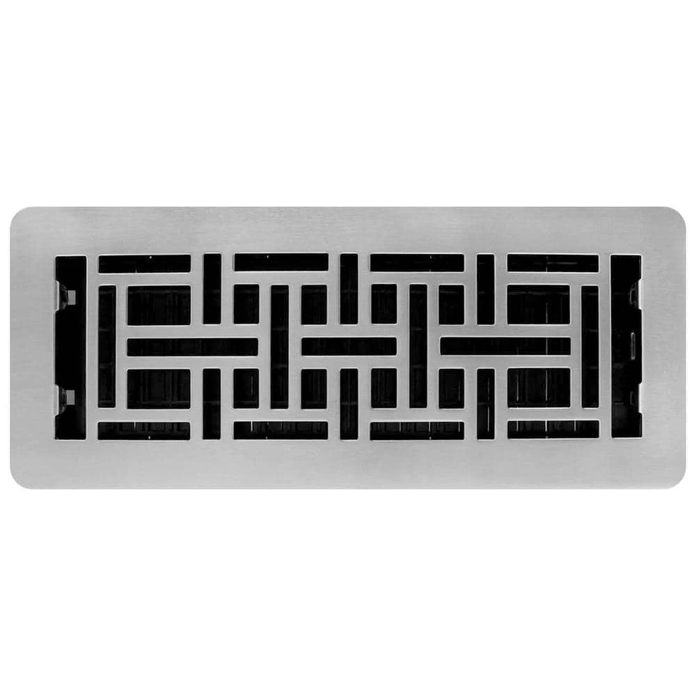 4 In. X 12 In. Oriental Low Profile Steel Plated Nickel 3 4 In. X 12 In. Oriental Low Profile Steel Plated Nickel - Image 3