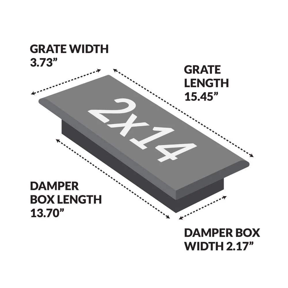 2-1/4 In. X 14 In. Brushed Nickel Scroll Floor Register 4 2-1/4 In. X 14 In. Brushed Nickel Scroll Floor Register - Image 4