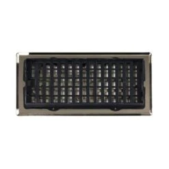 4 In. X 8 In. Scroll Plated Bronze Register -Fire Place Store metallics decor grates registers grilles sph408 rb 66 1000