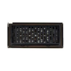 4 In. X 10 In. Steel Floor Register In Antique Brass 11 4 In. X 10 In. Steel Floor Register In Antique Brass -Fire Place Store metallics decor grates registers grilles sph410 a 77 1000