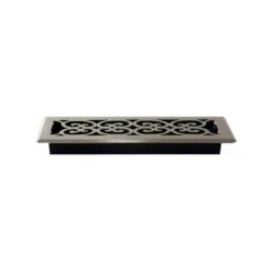 4 In. X 12 In. Steel Floor Register In Brushed Nickel 10 4 In. X 12 In. Steel Floor Register In Brushed Nickel -Fire Place Store metallics decor grates registers grilles sph412 nkl 4f 1000