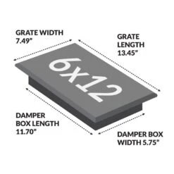 6 In. X 12 In. Scroll Rub Bronze Floor Register -Fire Place Store metallics decor grates registers grilles sph612 rb c3 1000