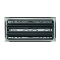 10 In. W X 4 In. H Floor Register In Classic Design And Satin Nickel Finish For Duct Opening Of 10 In. W X 4 In. H 5 10 In. W X 4 In. H Floor Register In Classic Design And Satin Nickel Finish For Duct Opening Of 10 In. W X 4 In. H -Fire Place Store metallics venti air registers grilles hfs1004c c3 1000