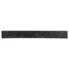 48 In. W X 5.5 H X 6.25 In. D Rough Hewn Midnight Black Cap-Shelf Mantel